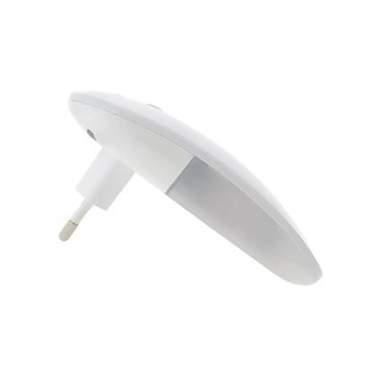 LED Noćno svjetlo sa senzorom LED/1W/230V bijela