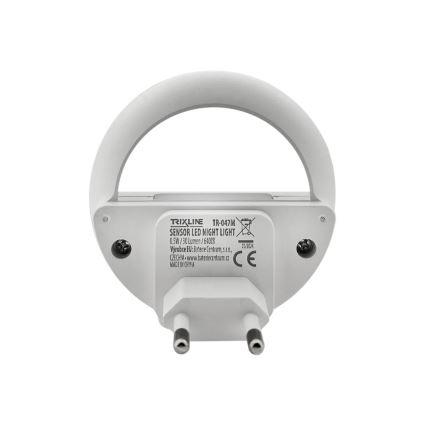 LED Noćno svjetlo sa senzorom za dan/noć LED/0,5W/230V bijela