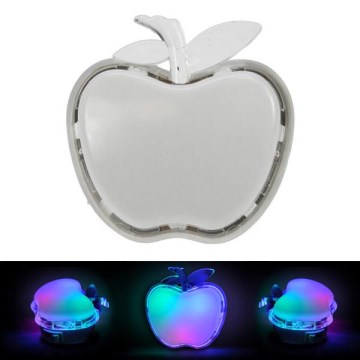 LED Noćno svjetlo za utičnicu APPLE LED/0,4W/230V