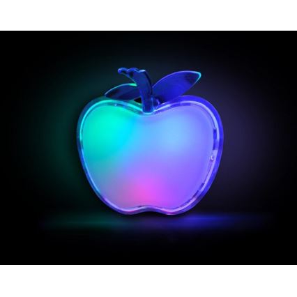 LED Noćno svjetlo za utičnicu APPLE LED/0,4W/230V