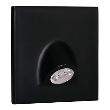 LED Orijentacijska svjetiljka MEFIS LED/0,7W/12V 3000 K crna