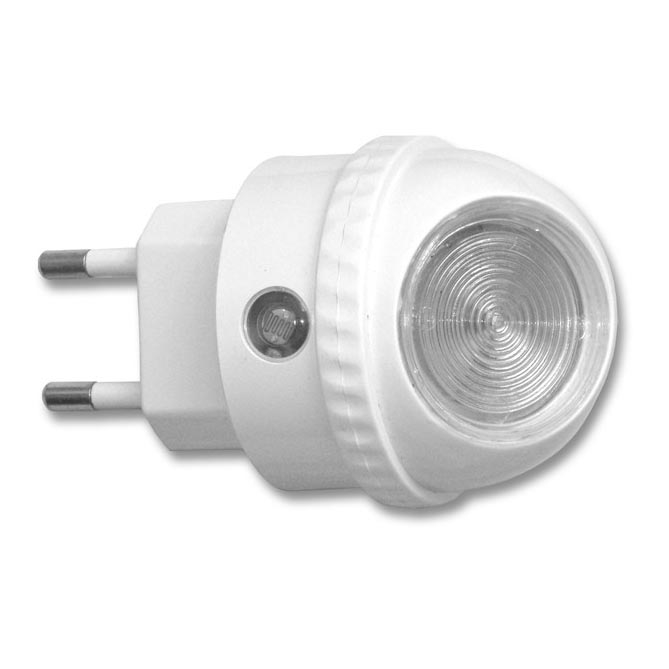 LED Orijentacijska svjetiljka za utičnicu sa senzorom za dan/noć LED/1W/230V