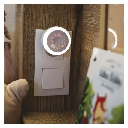 LED orijentacijsko svjetlo za utičnicu LED/0,5W/230V