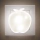 LED Orijentacijsko svjetlo za utičnicu LED/1W/230V jabuka
