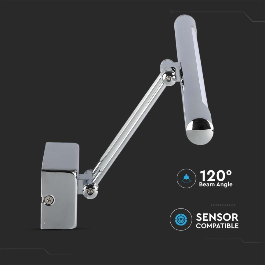 LED Osvjetljenje ogledala LED/13W/230V 3000K 64cm krom