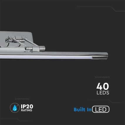 LED Osvjetljenje ogledala LED/9W/230V 3000K 50cm sjajni krom