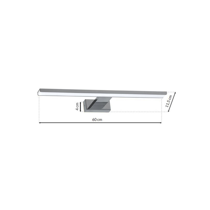 LED Osvjetljenje ogledala u kupaonici SHINE 1xLED/13,8W/230V IP44