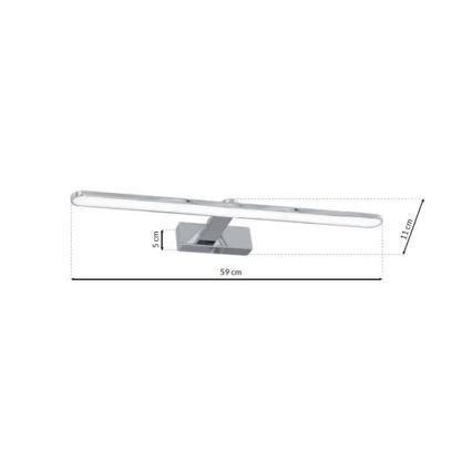 LED Osvjetljenje ogledala u kupaonici SPLASH LED/12W/230V IP44