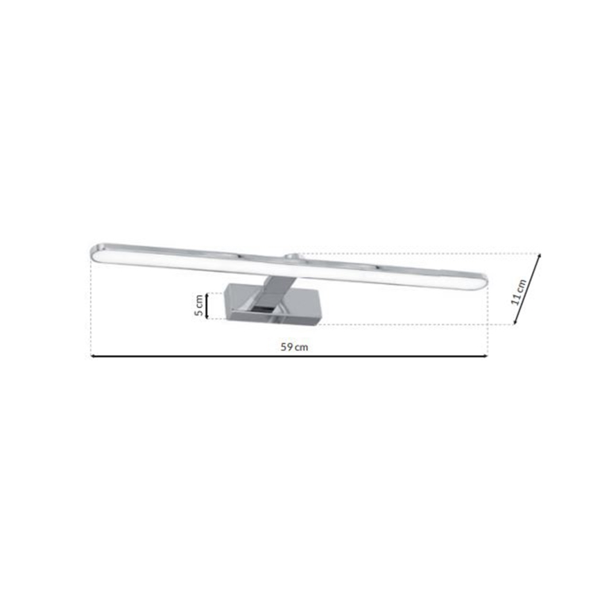 LED Osvjetljenje ogledala u kupaonici SPLASH LED/12W/230V IP44