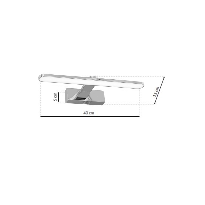 LED Osvjetljenje ogledala u kupaonici SPLASH LED/8W/230V IP44