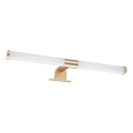 LED osvjetljenje za kupaonsko ogledalo 2u1 APA LED/6W/230V 40 cm IP44 zlatno