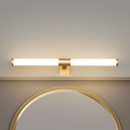 LED osvjetljenje za kupaonsko ogledalo 2u1 APA LED/6W/230V 40 cm IP44 zlatno
