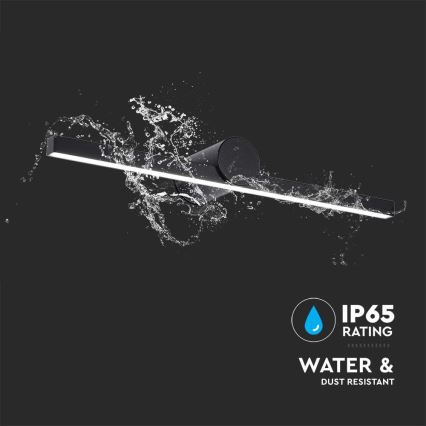 LED osvjetljenje za kupaonsko ogledalo LED/10W/230V 4000K IP65 crna