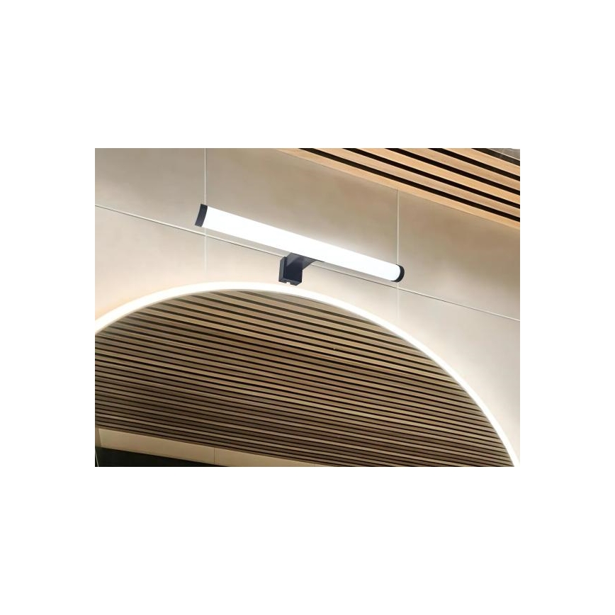 LED osvjetljenje za kupaonsko ogledalo LED/8W/230V 30 cm IP44 crno