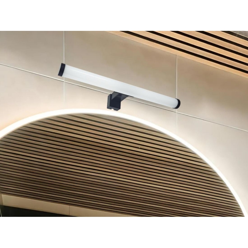 LED osvjetljenje za kupaonsko ogledalo LED/8W/230V 30 cm IP44 crno