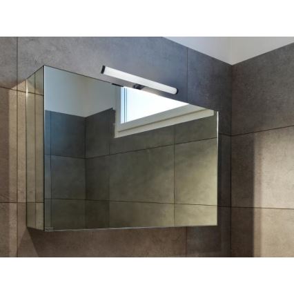LED osvjetljenje za kupaonsko ogledalo LED/8W/230V 30 cm IP44 crno