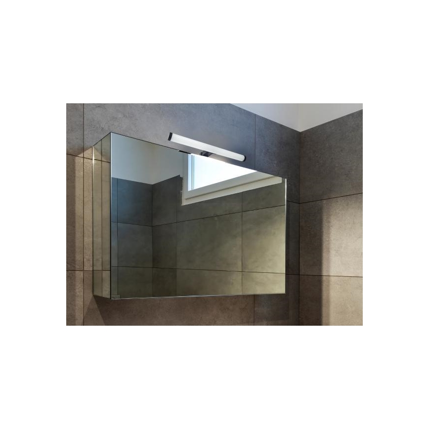 LED osvjetljenje za kupaonsko ogledalo LED/8W/230V 30 cm IP44 crno