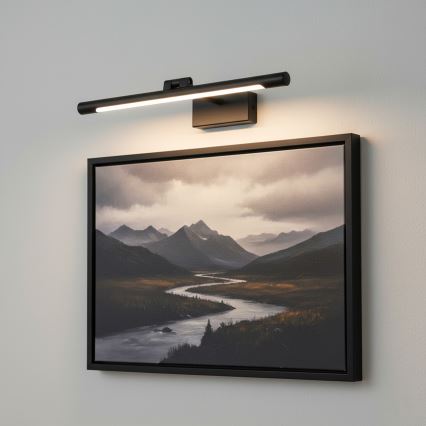 LED osvjetljenje za kupaonsko ogledalo MIRROR LED/6W/230V 4000K IP44 40 cm crna