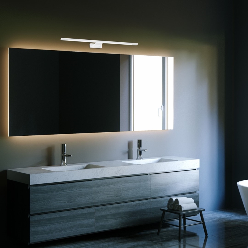 LED osvjetljenje za kupaonsko ogledalo SHINE LED/12W/230V 60 cm IP44 bijela
