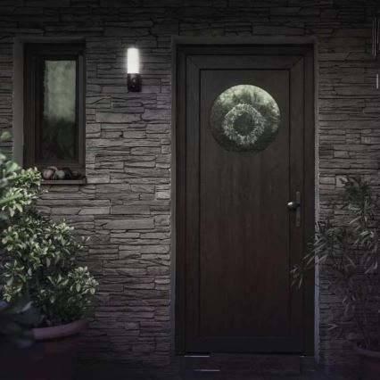 LED Pametna vanjska kamera s osvjetljenjem GoSmart LED/12W/230V 3200K IP65 Wi-Fi Tuya crna