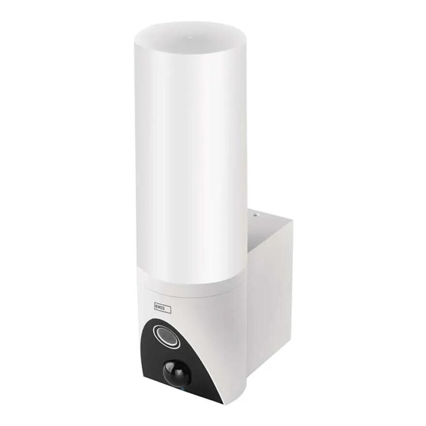 LED Pametna vanjska kamera sa svjetlom GoSmart LED/12W/230V IP65 Wi-Fi Tuya bijela