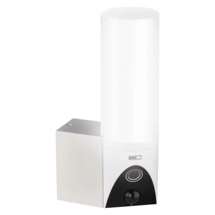 LED Pametna vanjska kamera sa svjetlom GoSmart LED/12W/230V IP65 Wi-Fi Tuya bijela