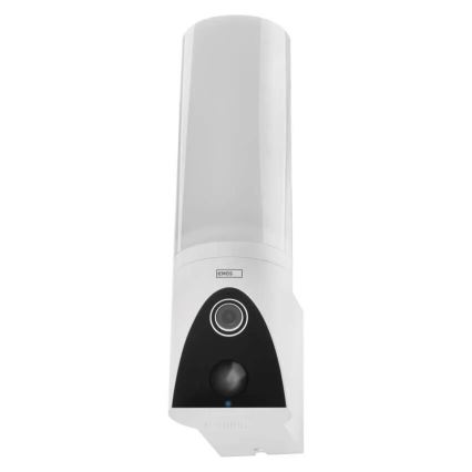 LED Pametna vanjska kamera sa svjetlom GoSmart LED/12W/230V IP65 Wi-Fi Tuya bijela