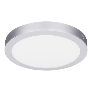 LED panel 2 u 1 za površinsku i ugradbenu montažu 18W/230V 3000/4000/6000K Ø 22,5 cm IP54 srebrni