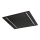 LED Panel ALGINE LED/44W/230V 60x60 cm 4000K UGR<16 crna
