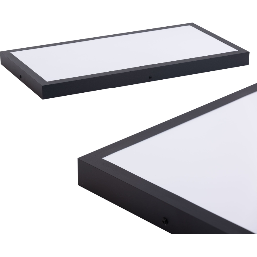 LED Panel LED/36W/230V 4000K 30x60 cm crna