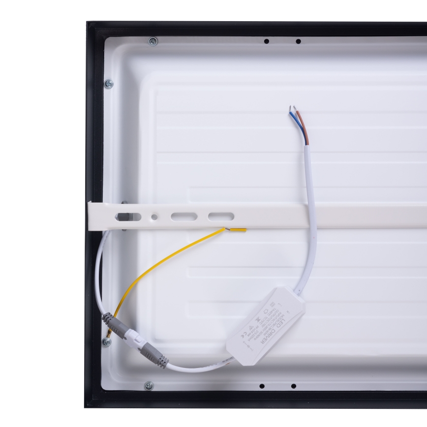 LED Panel LED/36W/230V 4000K 30x60 cm crna