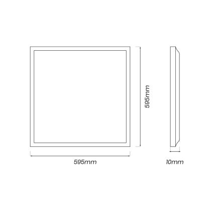 LED Panel LED/48W/230V 4000K 60x60 cm