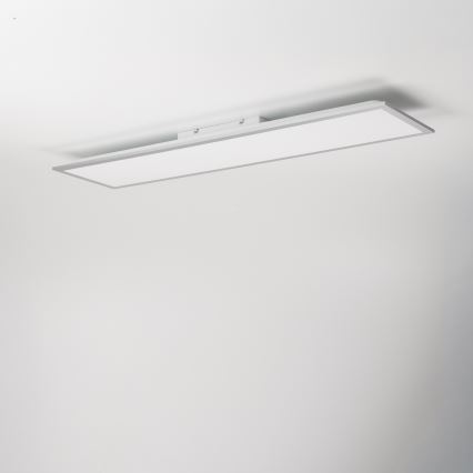 Prigušivi nadgradni LED panel LED/32W/230V 2700-6500K 25x100 cm bijela + daljinski upravljač