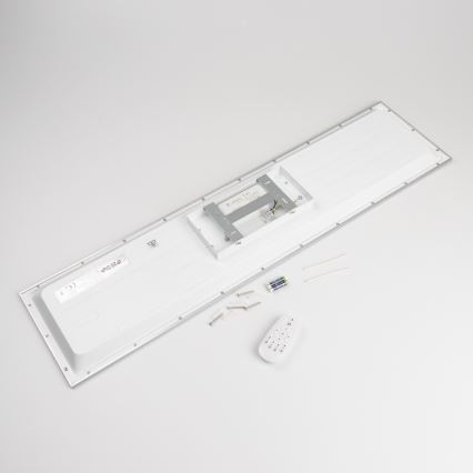 Prigušivi nadgradni LED panel LED/32W/230V 2700-6500K 25x100 cm bijela + daljinski upravljač