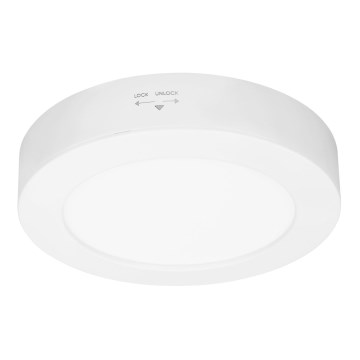 LED panel za površinsku ili ugradbenu montažu 2 u 1 LED/12W/230V 3000/4000/6000K pr.17cm IP54 bijela