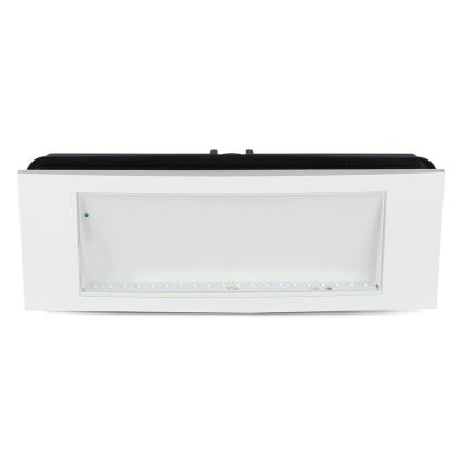 LED Panik svjetiljka EMERGENCY EXIT SAMSUNG CHIP LED/3,8W/230V 6000K