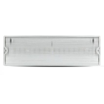 LED Panik svjetiljka EMERGENCY EXIT LED/3W/230V IP65 6000K 1200mAh