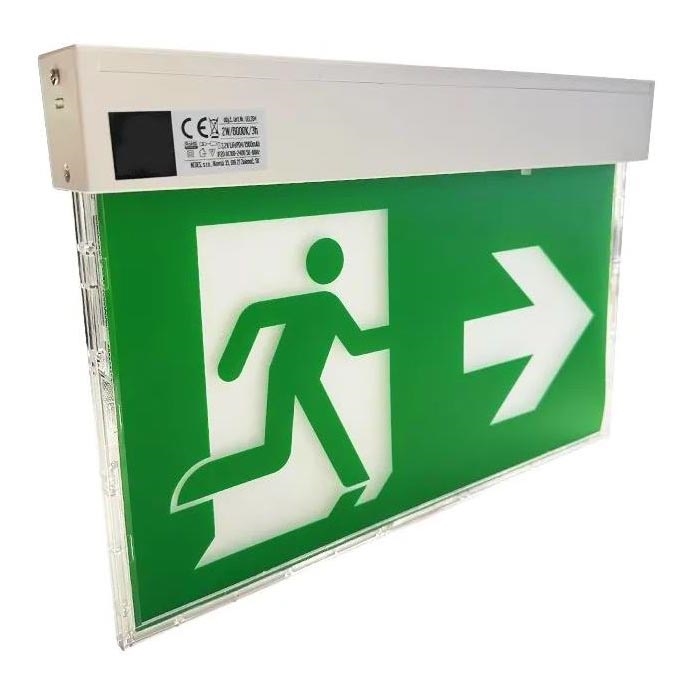 LED Panik svjetiljka LED/2W/230V 6000K 1500 mAh