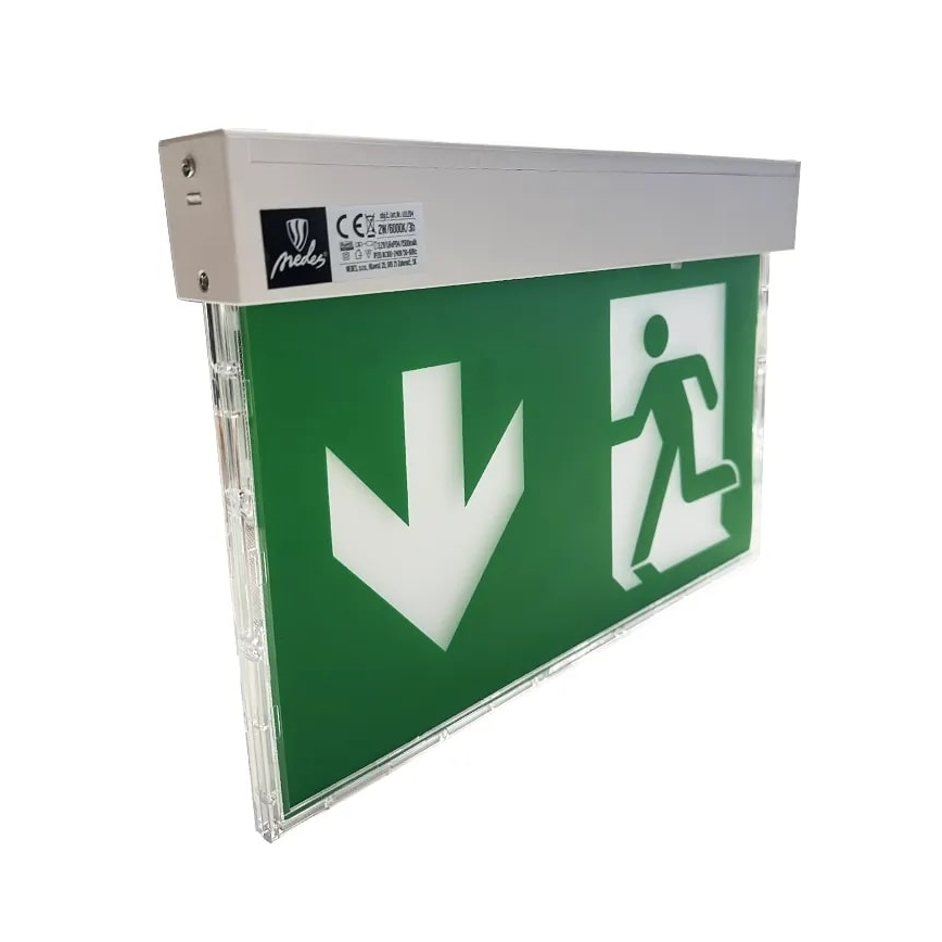LED Panik svjetiljka LED/2W/230V 6000K 1500 mAh