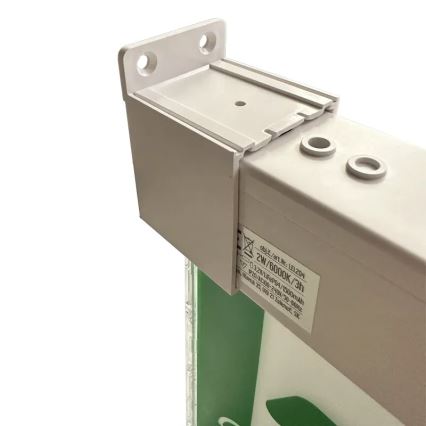 LED Panik svjetiljka LED/2W/230V 6000K 1500 mAh