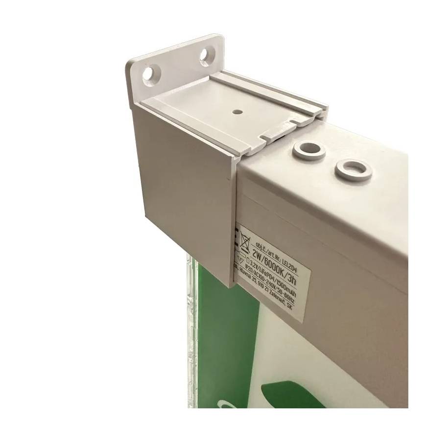 LED Panik svjetiljka LED/2W/230V 6000K 1500 mAh