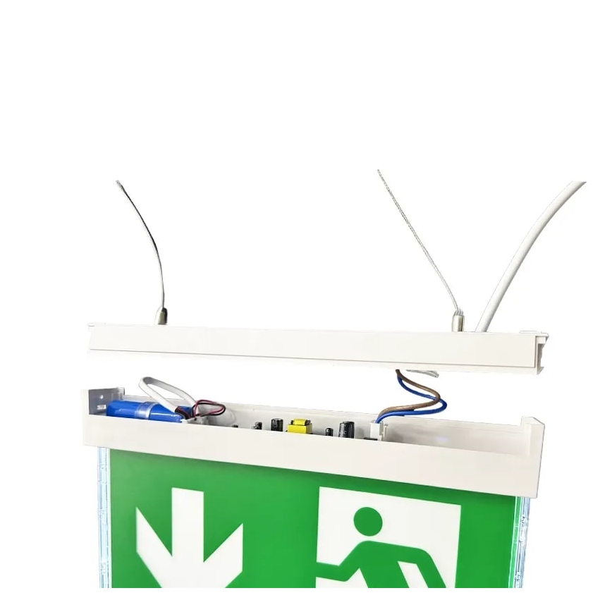 LED Panik svjetiljka LED/2W/230V 6000K 1500 mAh