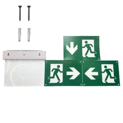 LED Panik svjetiljka LED/2W/230V 6000K 300 mAh
