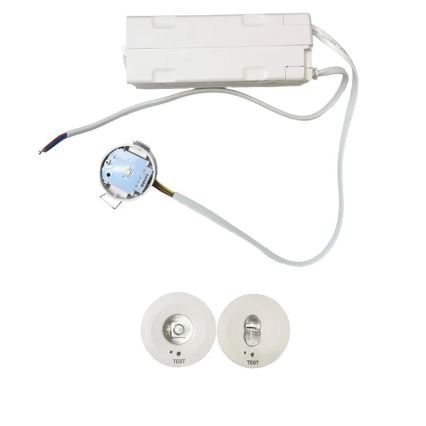 LED Panik ugradbena svjetiljka LED/1,2W/230V 6000K