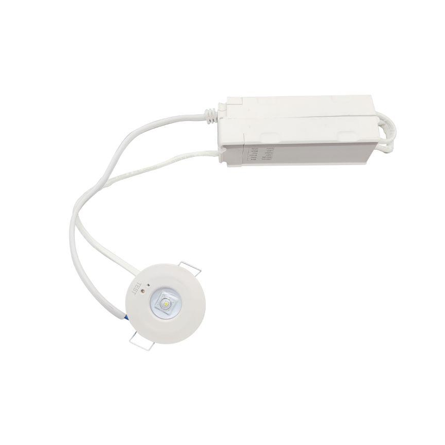 LED Panik ugradbena svjetiljka LED/1,2W/230V 6000K