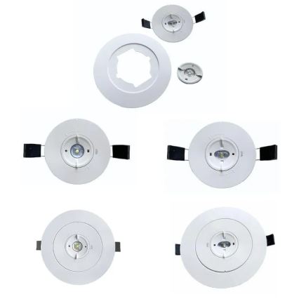 LED Panik ugradbena svjetiljka LED/2W/230V 6000K