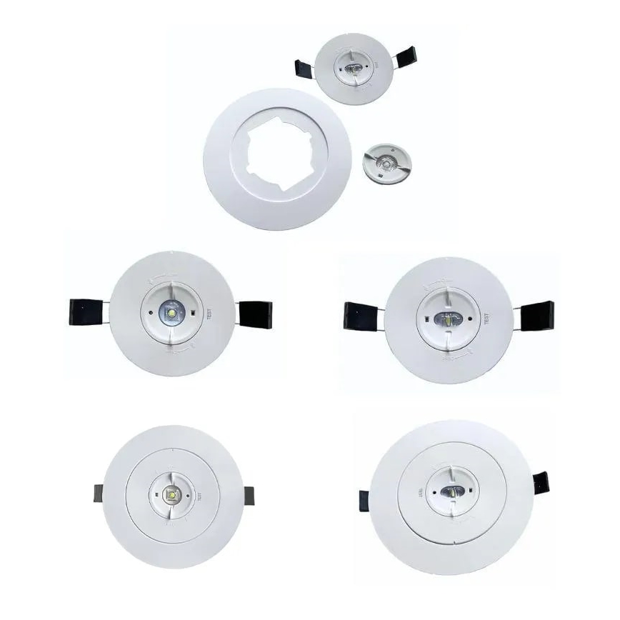 LED Panik ugradbena svjetiljka LED/2W/230V 6000K