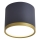 LED plafonjera TUBA LED/9W/230V crna/zlatna