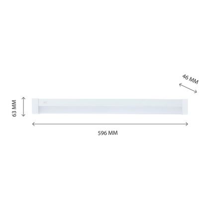 LED Podelementna svjetiljka AQUATICA LED/15W/230V 4000K IP44
