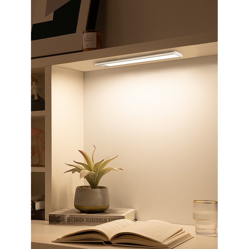 LED Podelementna svjetiljka CABINET-4 s PIR senzorom LED/1,5W/230V 1100mAh 4000K